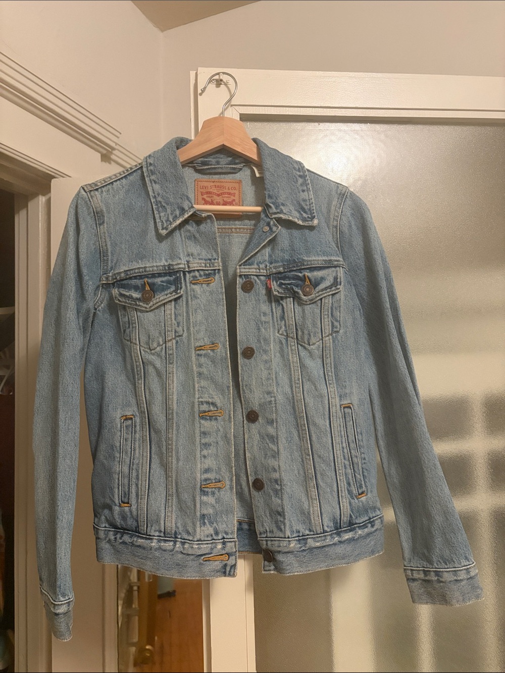 Levi's Light Wash Denim Trucker Jacket
